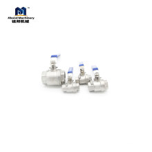 Stainless Steel SS304 Sanitary female or triclover Ball Valve custom